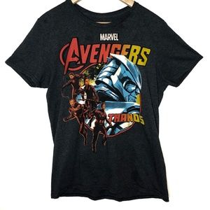 Marvel Avengers Thanos Graphic Tee Shirt Medium